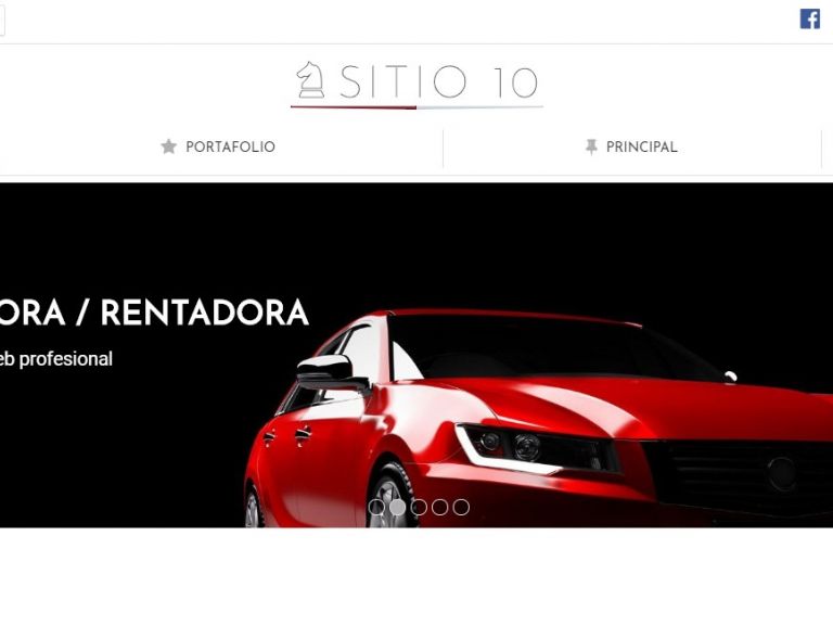 CARS 10 . Web design template for car sales or rental